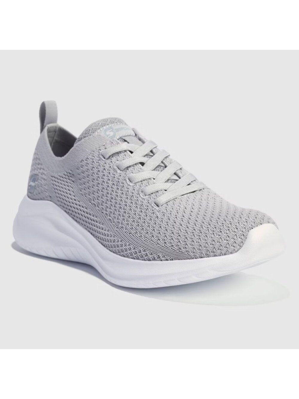 S Sport By Skechers Women's Resse 2.0 Elastic Gore Pull on Sneakers - Light Gray